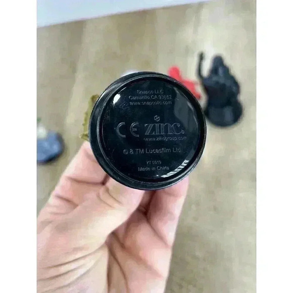 Star Wars The Rise of Skywalker Movie Cup Cake Toppers Mini Figure Bust Lot Of 5 - Picture 5 of 5